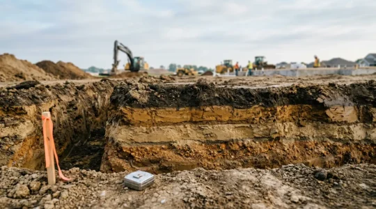 Analyse du sol avant construction de maison individuelle